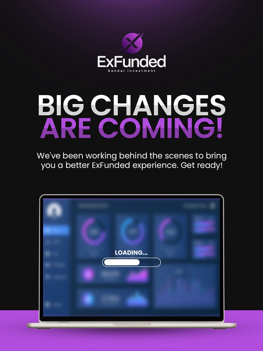 Expressfunded's tweet image. 🚨 WE’VE REBRANDED FOR YOU! 🚨
ExFunded is now stronger, sharper, and more focused on empowering traders like never before. 💼⚡

Over the past few weeks, we’ve been working hard behind the scenes not just updating our look, but revamping the entire experience to serve you…