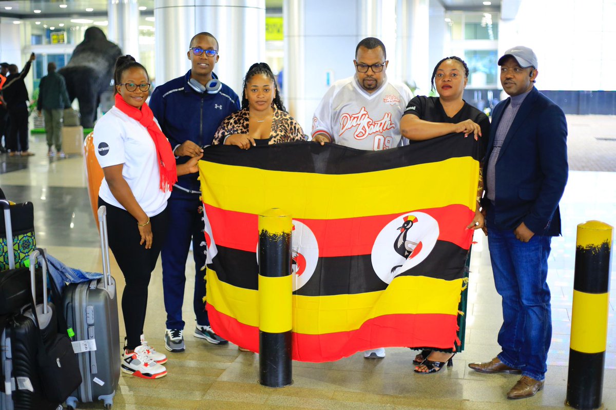 pearlwoodug's tweet photo. The Early Bird catches the Worm——They say &amp; that speaks directly to the Rwandan Delegation that’s just landed into the land 🇺���� for the Eastern Africa Filmmakers Summit. 

A safe journey to more others all over Africa that are on their way 

#EasternAfricaFilmmakersSummit2025 https://t.co/WitqaOy78d