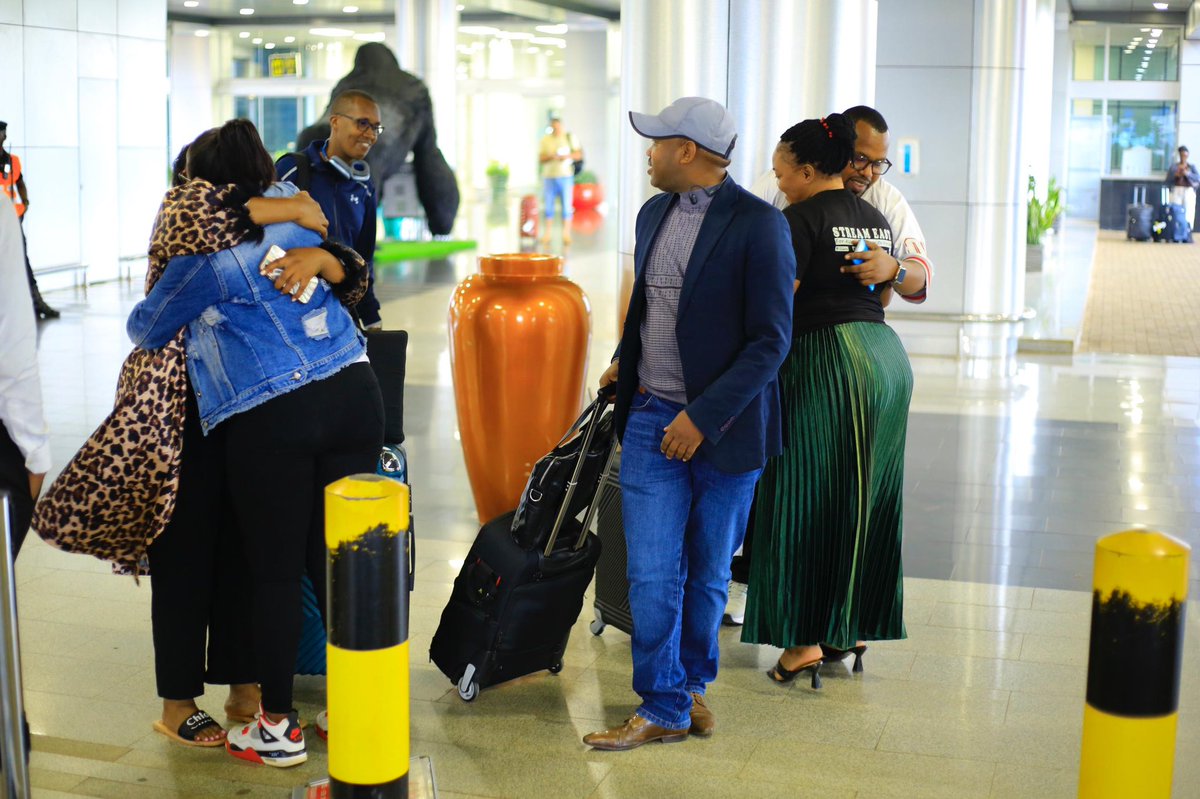 pearlwoodug's tweet photo. The Early Bird catches the Worm——They say &amp; that speaks directly to the Rwandan Delegation that’s just landed into the land 🇺���� for the Eastern Africa Filmmakers Summit. 

A safe journey to more others all over Africa that are on their way 

#EasternAfricaFilmmakersSummit2025 https://t.co/WitqaOy78d