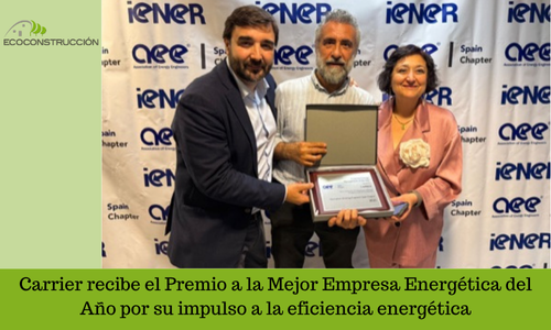 🏆 <a href="/carrier/">Carrier</a> , reconocida como Mejor Empresa Energética del Año por <a href="/AEESpain/">AEE Spain Chapter</a>  en iENER’25
ecoconstruccion.net/noticias/carri…
Un paso más en su compromiso con la eficiencia, la descarbonización y la sostenibilidad

#iENER25 #Carrier #EficienciaEnergética #TransiciónEnergética