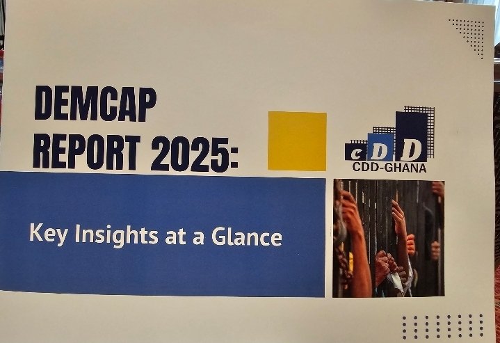 WatchWomanEdem's tweet image. Launching soon! The #DemocracyCapture Index 2025 by @CDD_Ghana reveals how state institutions are being used or misused. Who’s holding power to account? Who’s captured? Let’s talk democracy, accountability & reform.
#DEMCAP2025 #Ghana #AccountabilityMatters #CDDInsights