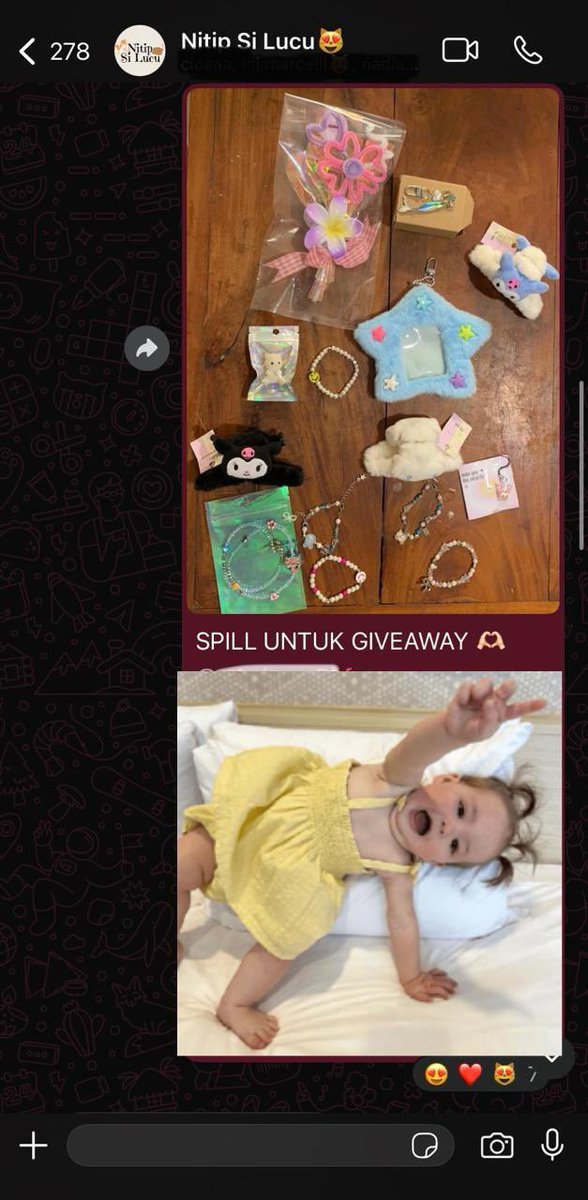 apaakulucu's tweet photo. happy habis bagi bagi gift di grup jastipkuuu 🥹🫶🏻 yuk yg mau jd bagian dr mereka boleh join juga https://t.co/74r4Qui3iU

#jastip #infojastip #jastiptrusted #jasatitip #giveaway #infogiveaway https://t.co/erEVAEGAxX
