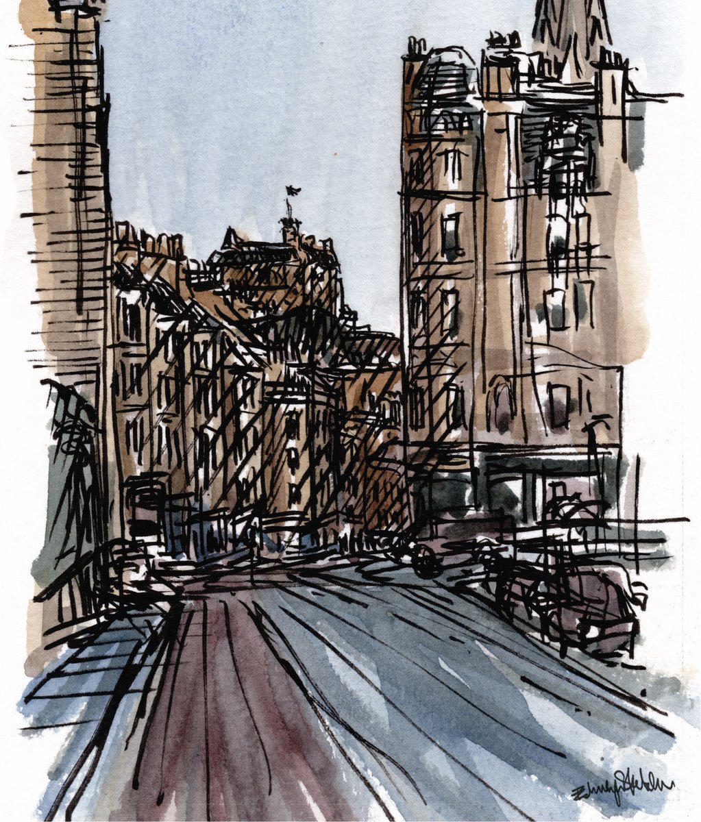 edinsketcher's tweet image. WhereArtI Quiz... An early glimpse of the capital when entering the city, but from where... Name the location I have sketched, leave your on my website for a chance to win some of my greetings cards. Winners name picked in 24 hours. Good luck.
edinburghsketcher.com/p/wherearti-7t…