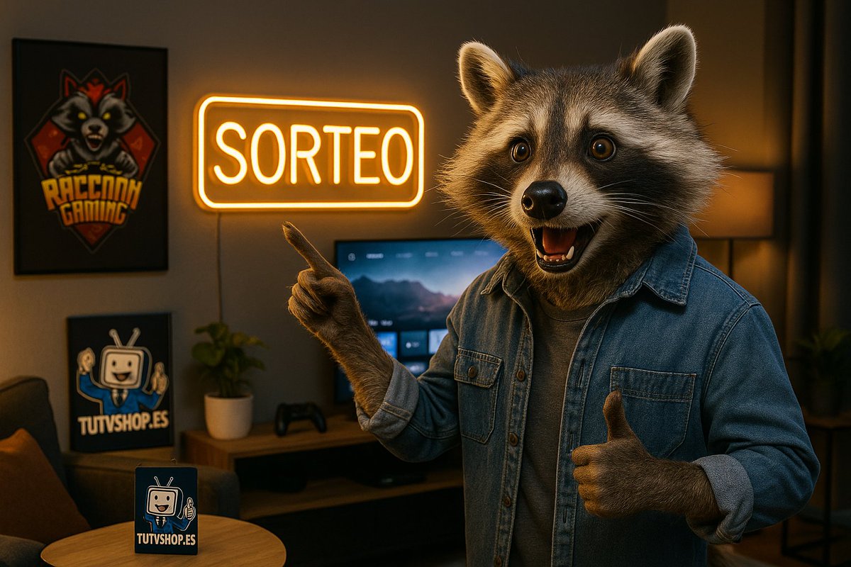 ⭐ ¡SORTEO IMPERDIBLE! ⭐
🎉 Gana TV por internet gratis gracias a <a href="/TUTEUVESHOPES/">TUTEUVESHOP</a>
🦝 Participa así:
✅ Sigue a <a href="/RaccoonGamingPS/">Raccoon Gaming</a> y <a href="/TUTEUVESHOPES/">TUTEUVESHOP</a>
✅ Haz RT
✅ Doble participación entrando en el canal: t.me/+ALPXstaAy1E1M…
👉 ¡Mucha suerte!
#Sorteo #GamingCommunity #RaccoonGamin