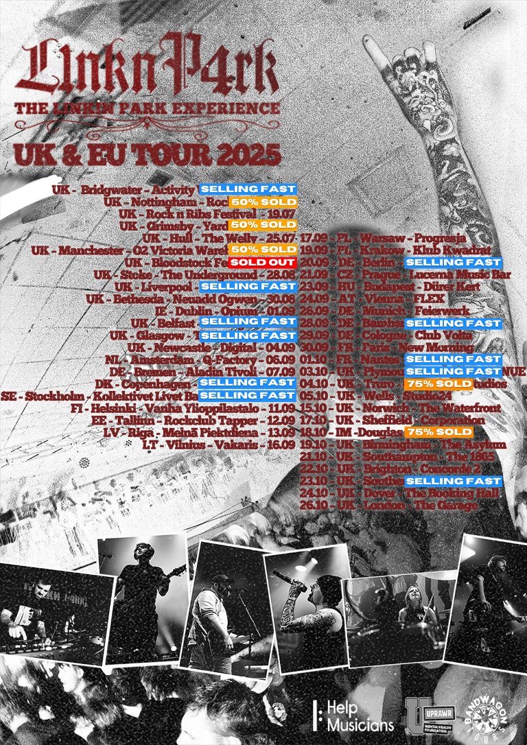 Tour starts next week and is selling FAST! 🔥
Don’t wait around, grab those tickets and we’ll see you in the pit 🤘