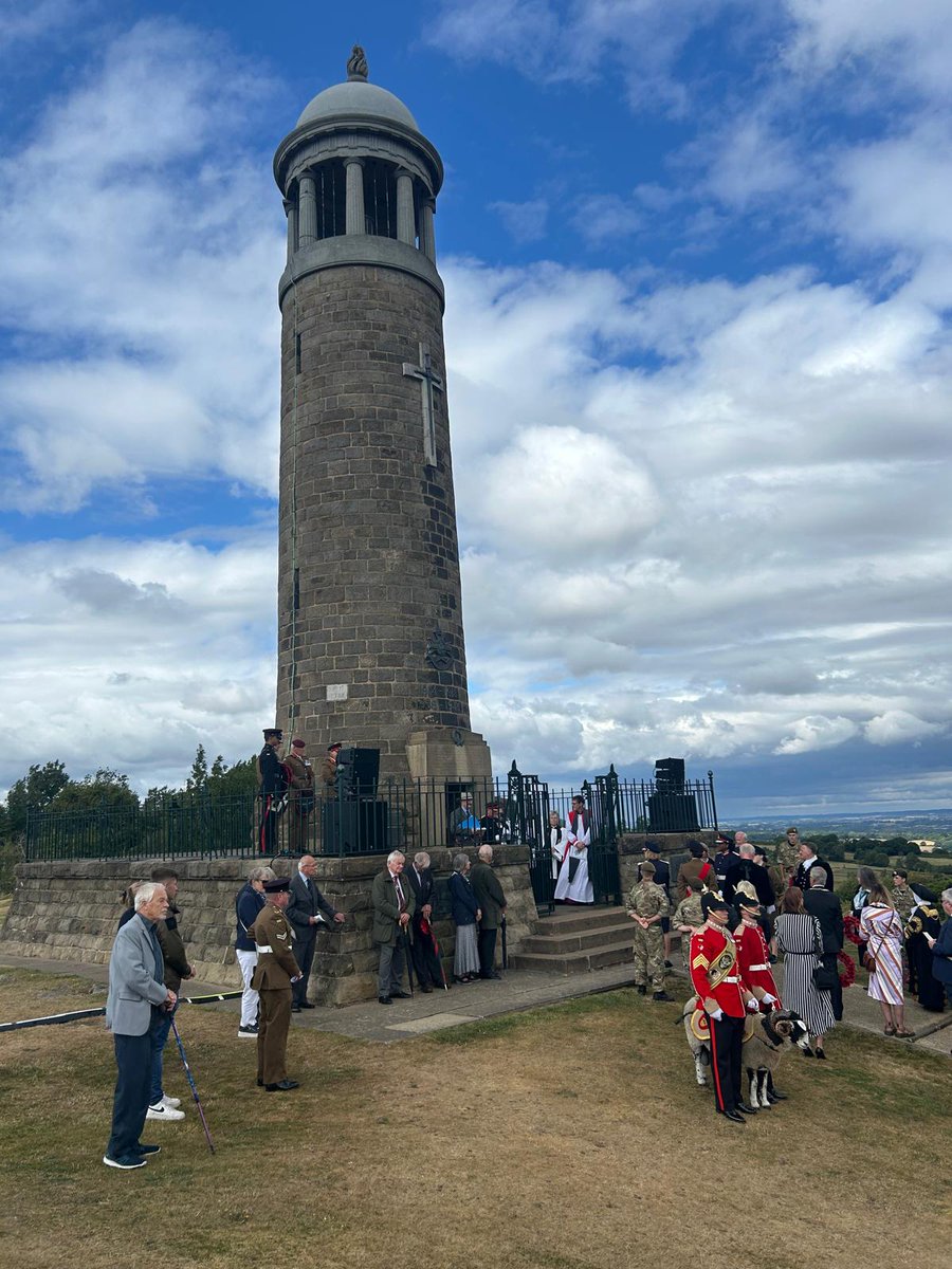 I had the honour of representing our city at the Mercian Regiment's annual pilgrimage to their memorial at Crich, Derbyshire yesterday. I was joined by Mayors from across the Midlands as we laid wreaths to remember all those from the regiment who have laid down their lives.