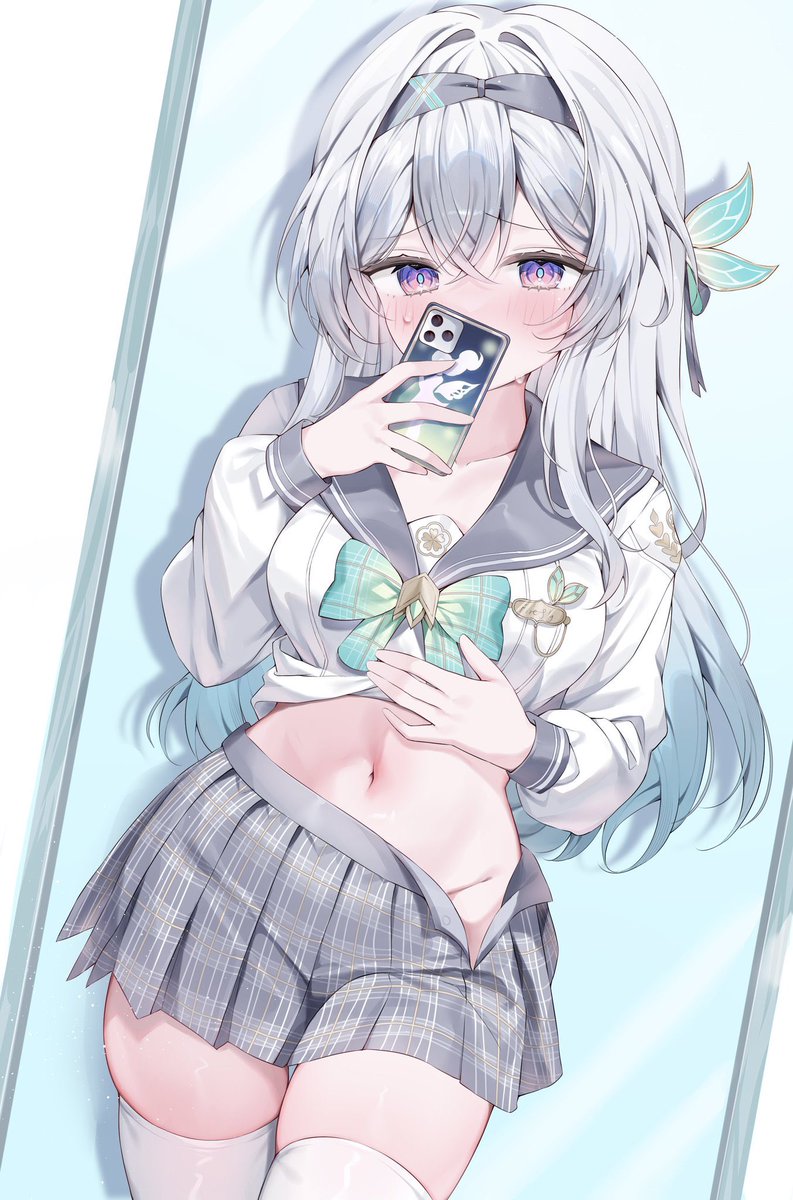 [鐵道] 流螢穿制服在自拍