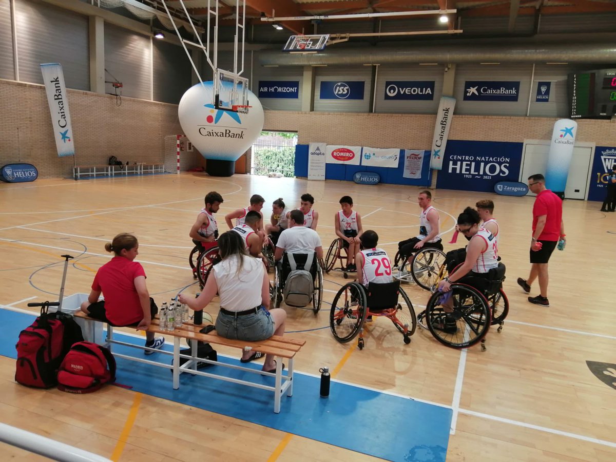 FMDDF's tweet photo. 🏀 ¡Madrid, subcampeón de España sub22! 🥈

Nuestro equipo madrileño ha brillado en el Campeonato de España de baloncesto en silla de ruedas sub22 celebrado en Zaragoza, logrando una merecida segunda posición tras una gran final ante @zuzenakclub 

¡Orgullo total! ❤️

#FMDDF https://t.co/64zTQE57yH