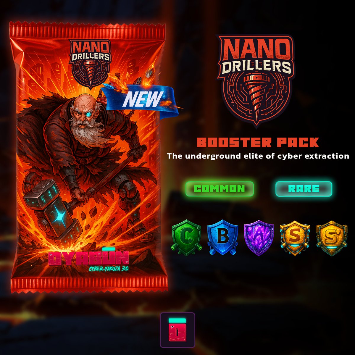 🚨 BOOSTER PLATFORM unveils THIS WEEK! 🚨

First booster sale — NANO DRILLERS ⚒️ goes live LATER THIS MONTH.

These earth-shattering warriors dig deep and supercharge your BRAWL lineups ⚡ Their raw power will be your secret weapon in every fight!

Stay tuned!

#NFTGaming