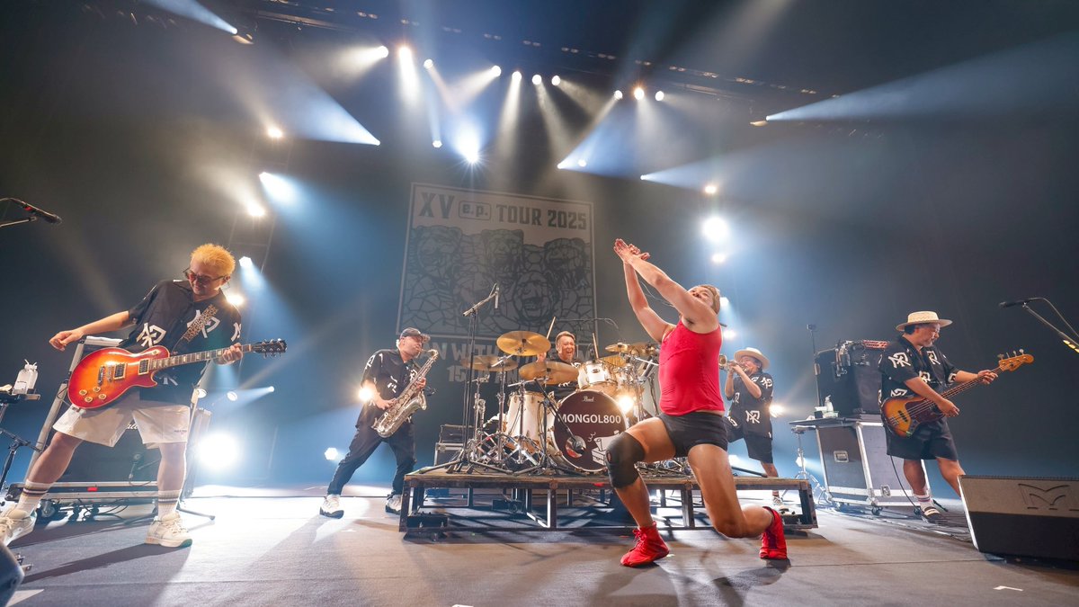MONGOL800_info's tweet image. 【Live Photo!!】
2025.07.04(fri)
MAN WITH A MISSION presents “XV e.p. Tour 2025”
at 広島文化学園HBGホール
Special Thanks‼︎
MAN WITH A MISSION🐺
photo by SARU
写真をもっと☞☞☞
instagram.com/p/DLzThMGpumf/…
#MANWITHAMISSION
#MWAM
#MONGOL800
#モンパチ