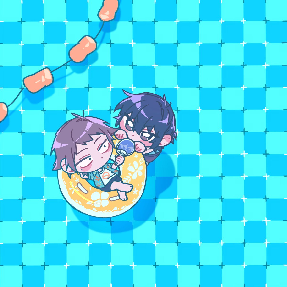 하타주 旗主
🌊☀️