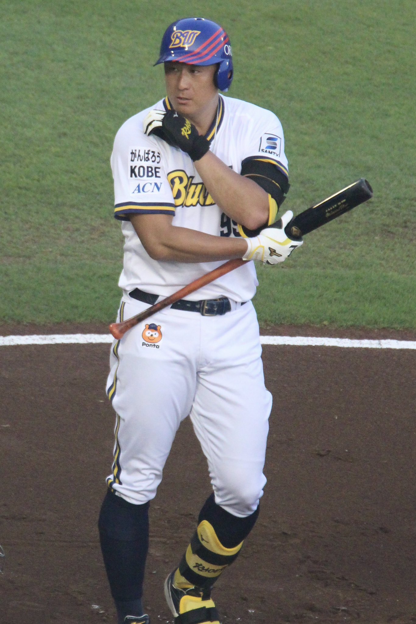 オリックスバファローズ　杉本裕太郎　ユニフォーム 杉本裕太郎 #ラオウ #Bs夏の陣 #夏の陣ユニフォーム #いざ #出陣