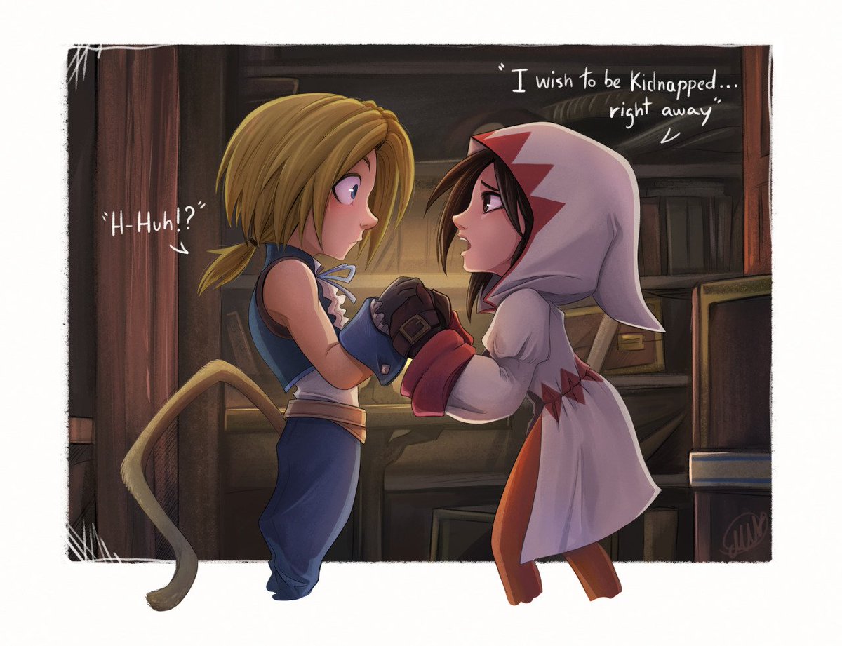 Remake o no, el aniversario del mejor juego del mundo se debe celebrar🥰
#FF9_25th #FFIX