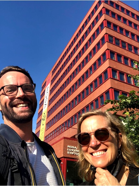 Thinking back to that sunny day in Berlin when I first met Jane McAlevey in person. There truly are some lights that will never go out, and hers will burn bright in the many people whose lives she touched &amp; inspired into action. Miss you dearly on this anniversary of your passing