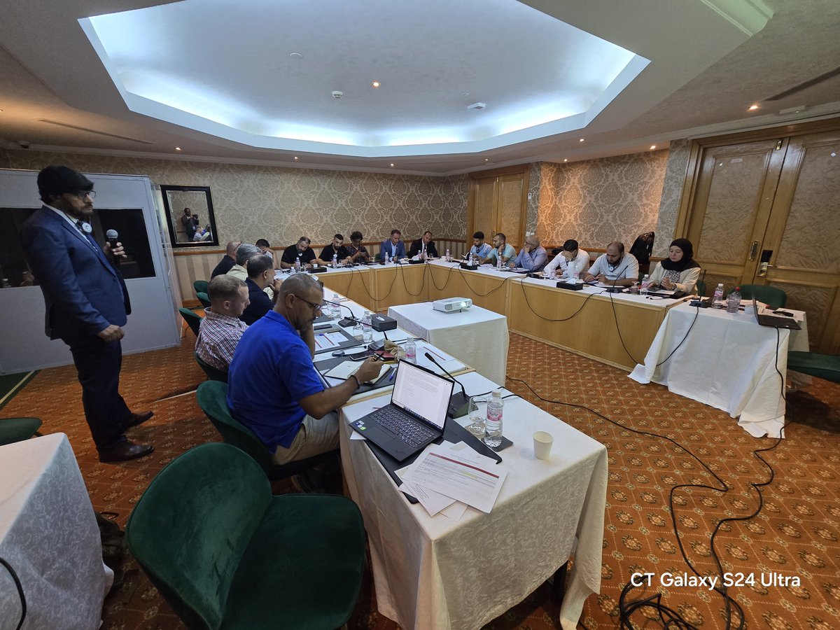 theGICHD's tweet image. In Tunis, #Libya&apos;s key mine action actors joined a workshop to align National Mine Action Standards w/ #IMAS, clarify national standards &amp;amp; boost #LibMACs capacity. Land Release practices were reviewed to enhance safety &amp;amp; efficiency. Thanks for the support @SwissMFA 🇨🇭