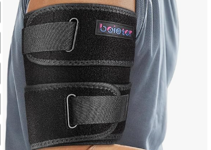 上腕サポーターを買いました
というのも
トレーニングの為ではなく
今回、左脇の腕側に痛み出血があり
薬の塗布と保護の為に
毎回テープや包帯だと処置が大変なので。
これから筋トレ関係なく暫く
サポーター付けたままになります🥹