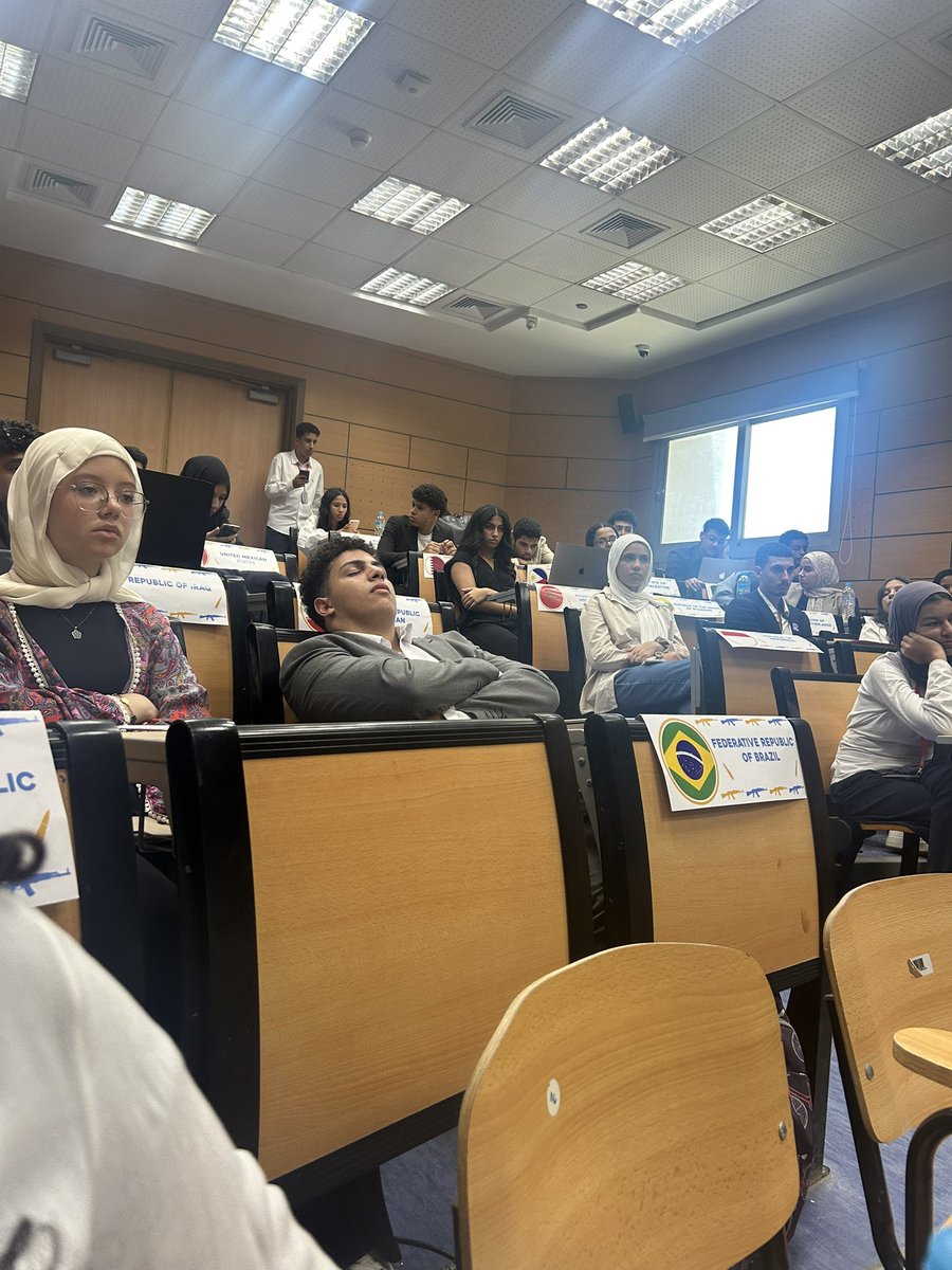 Not the delegate of Brazil taking a nap mid session 
NA
<a href="/nimunpress/">NIMUN PRESS</a> #DISEC