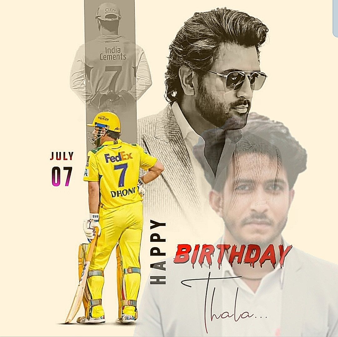 Piyush Singh yadav (@piyushkryadav34) on Twitter photo Happy Birthday to the man who transformed pressure into pride, silence into strength, and dreams into victories
<a href="/msdhoni/">Mahendra Singh Dhoni</a> Happy Birthday to the man who transformed pressure into pride, silence into strength, and dreams into victories
<a href="/msdhoni/">Mahendra Singh Dhoni</a>