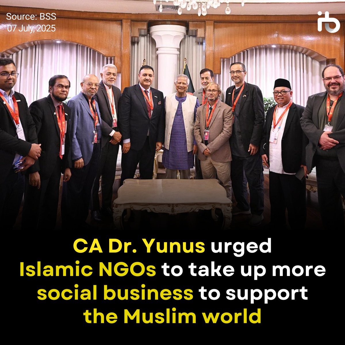 Dr. Muhammad Yunus urges Islamic NGOs to embrace social business to tackle poverty and healthcare challenges. His call to action inspires global leaders to empower communities through sustainable entrepreneurship. A true champion of change for the Muslim world and beyond. 🌍✨