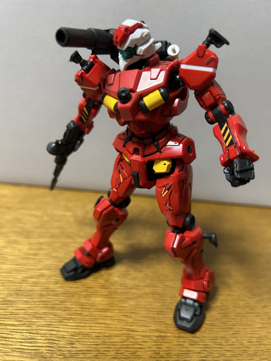 HG軽キャノンです
ぐっはぁなんじゃこのデザインはガンキャノンがスリムになりつつ微妙なゴツさが有るわっけわからんカッコ良さは😊しかもガンキャノンっぽいMSがビームサーベル持ってるの初めて見たかも🤩とにかく好きだ〜たまらんぜ😚
 #HG軽キャノン #ガンダムジークアクス
