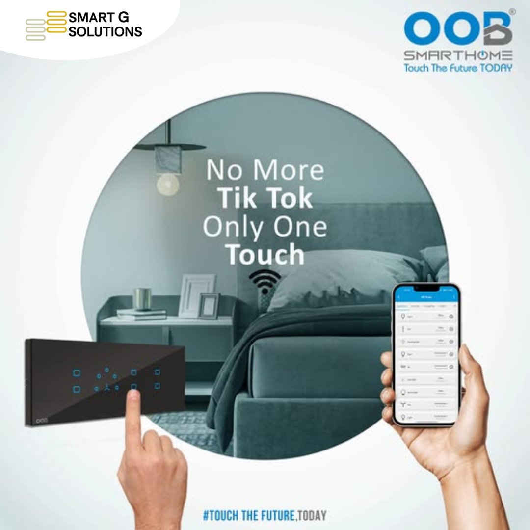 Smart_gsolution's tweet image. 🌙 No More Tik Tok... Just One Touch!
Smart G’s bedroom control panel lets you sleep peacefully with one easy tap.

📞 Call us: +91 9042 929 296
🌐 Visit: smartghome.com

#SmartGSolutions #BedroomSmartSwitch #OneTouchControl #SmartSleep #WiFiTouchSwitch