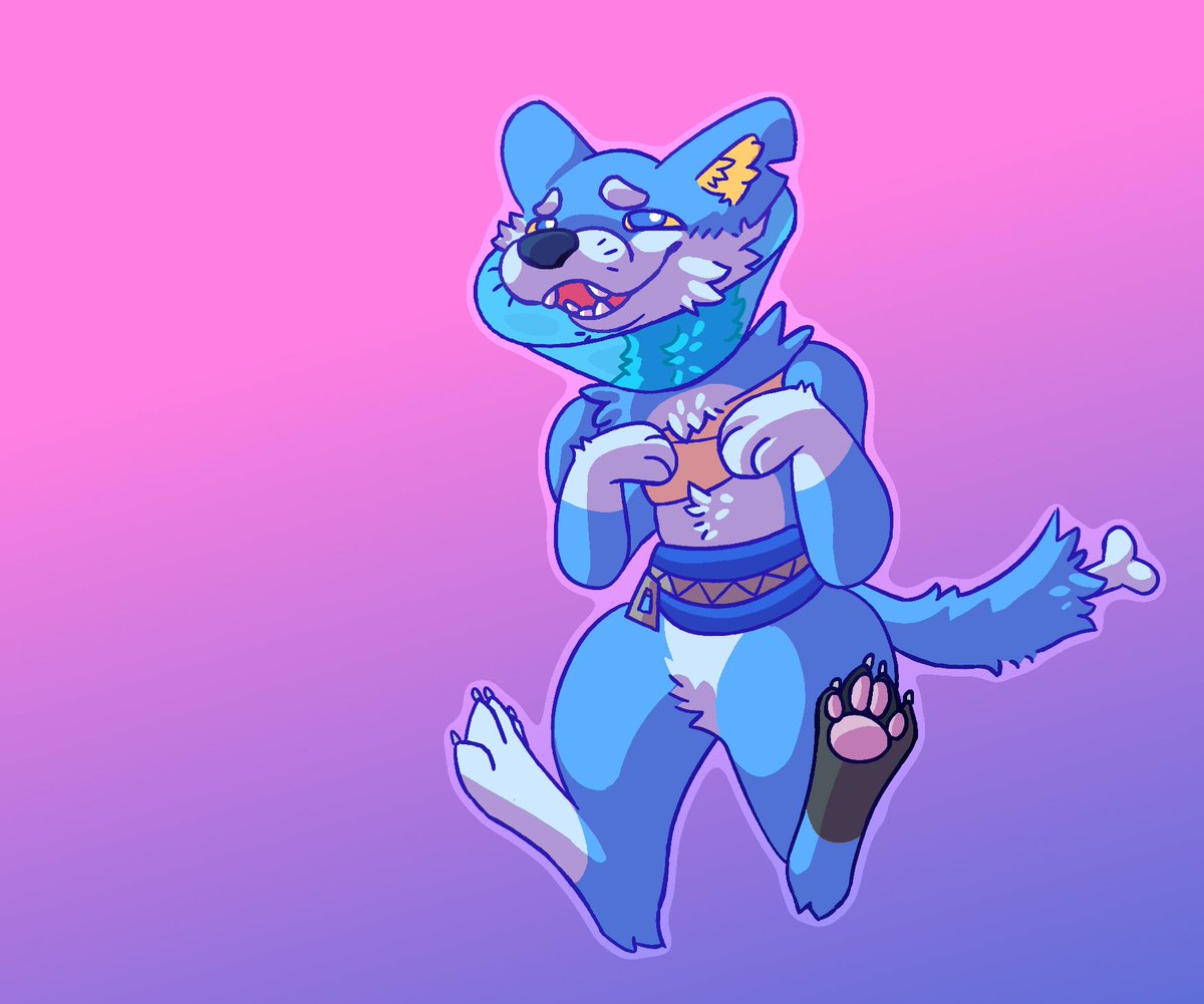 Artfights I drew for random strangers yesterday! (First one's name is Smoothie and the other's name is Keycard)