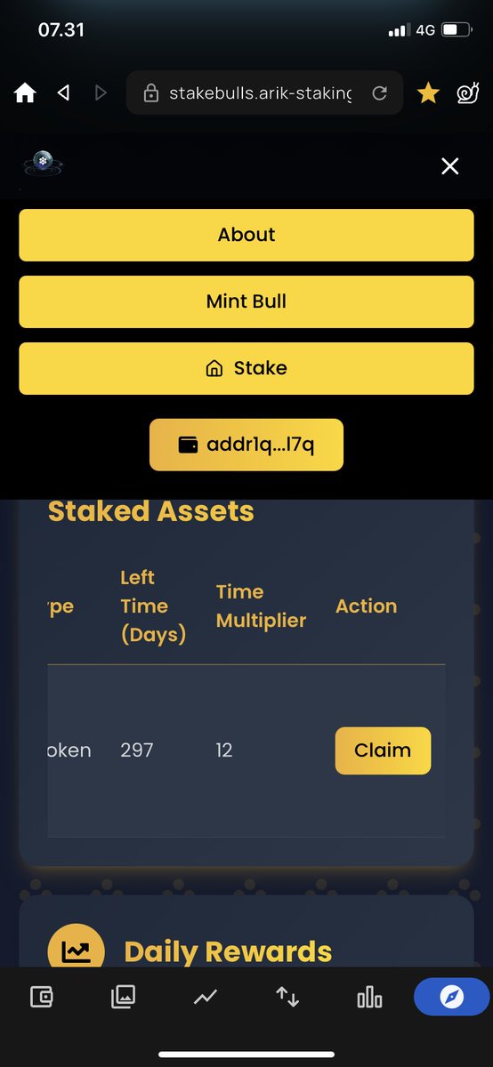 #Stake Made Simple🔐🐃📲
🔑 Keys Cost Between 8–200 $ADA
💸 All Keys Earn More $ADA Than Cost
✅ 1 Wallet: <a href="/vesprwallet/">V E S P R</a>
✅ 1 Bull Key: Your Gateway To #Staking
✅ 1 Click: Stake &amp; Claim Rewards With Ease
✅Runs on Cardano
Earn $CsB + $ADA Passively!
📈Already 170+keys staked📲🔑
