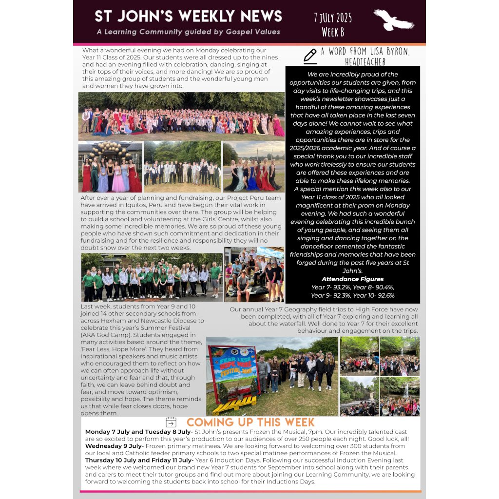 St John's Weekly News - 7 July 2025
stjohns.bhcet.org.uk/news/2025-07-0…