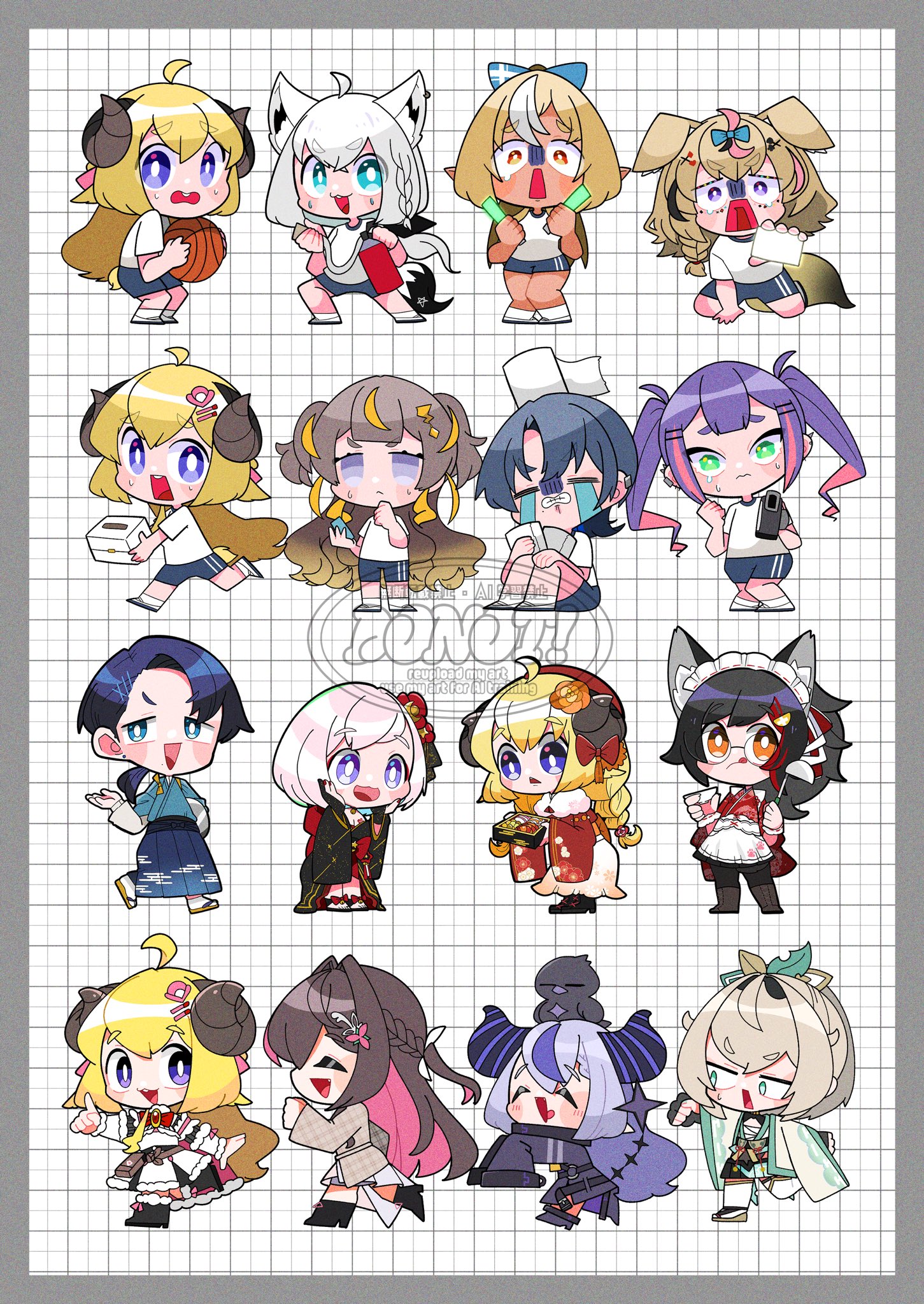 もちもちぷ 💜 Live2D (@mochimochibubu) / X