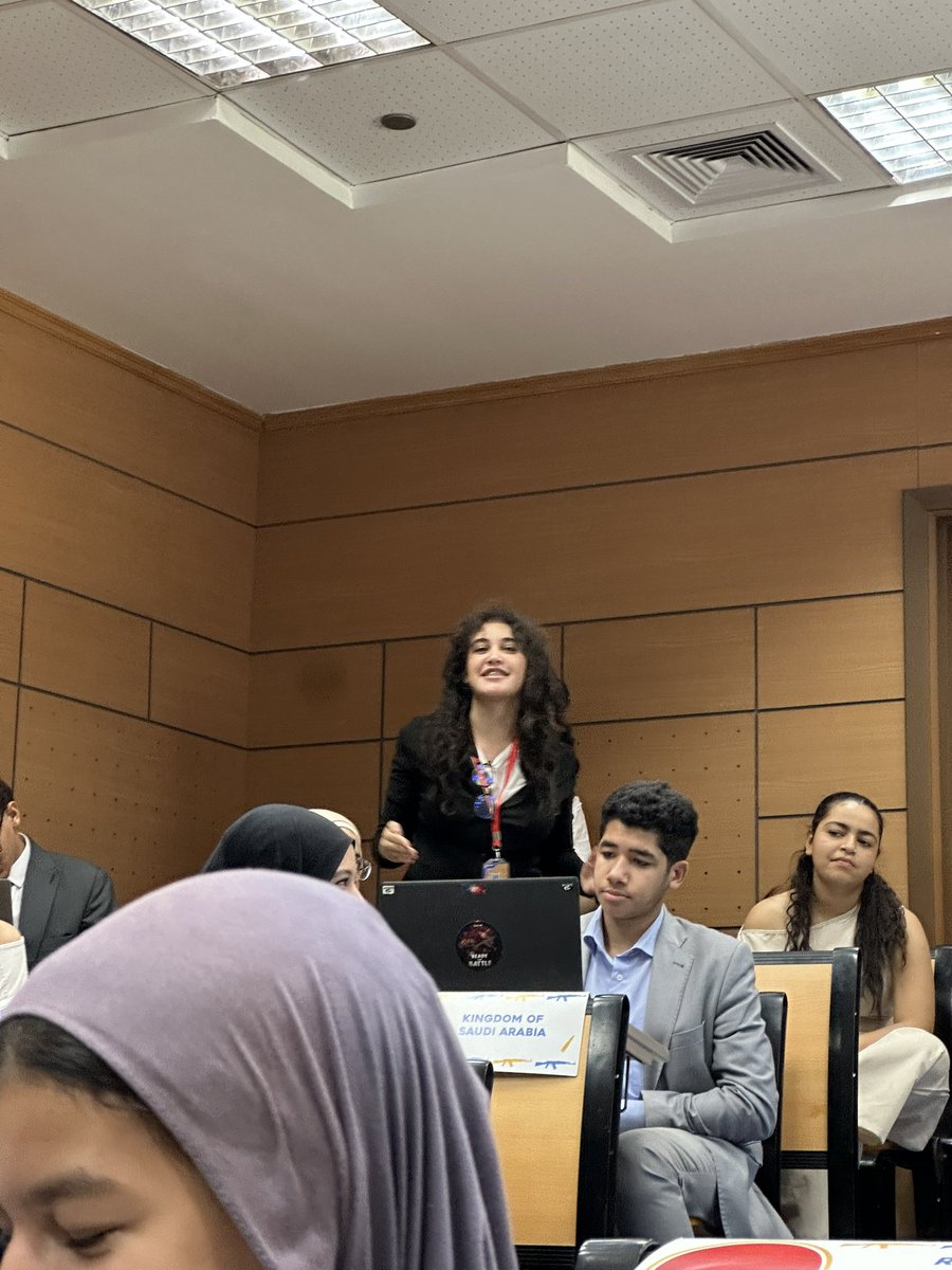 Delegate of US is getting crazily mad after all evidence that was against them
<a href="/nimunpress/">NIMUN PRESS</a> #DISEC HH