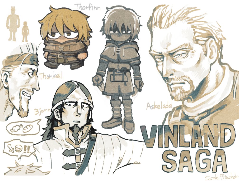 ピタチョーク(Scale Pitachok) (@pitachokscale) on Twitter photo kwkm先生(<a href="/kwkmk_illust/">Kei Kawakami</a>)からヴィンランド・サガを熱烈にオススメされてアニメの第一期を見終わったところなんですが、本当に面白いです。的確に刺さる作品を定期的にオススメしてくれて本当に助かる。 #VINLAND_SAGA kwkm先生(<a href="/kwkmk_illust/">Kei Kawakami</a>)からヴィンランド・サガを熱烈にオススメされてアニメの第一期を見終わったところなんですが、本当に面白いです。的確に刺さる作品を定期的にオススメしてくれて本当に助かる。 #VINLAND_SAGA