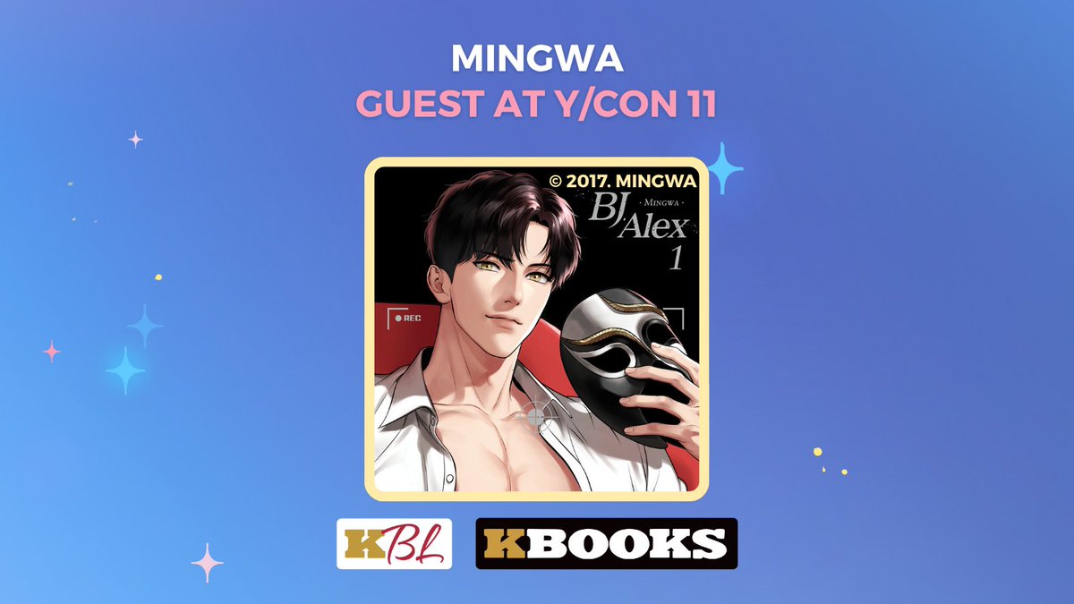 YconFR's tweet image. 🇬🇧
We are honoured to announce that @_MinGwa will be our guest at Y/CON 11 in partnership with @kbl_fr and KBOOKS!
Like you, we're already looking forward to meeting Mingwa!
More info on our website: bit.ly/44zJgpw