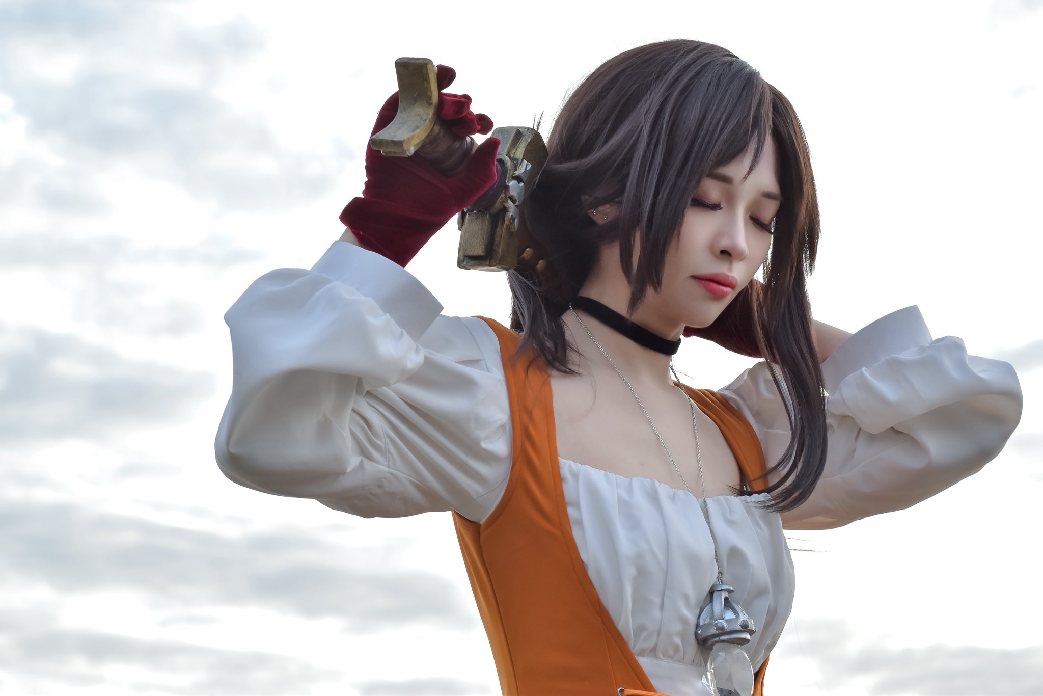 FF9 ダガー コスプレ ꒰ა ໒꒱ Princess Rinoa ꒰ა ໒꒱ on X: 