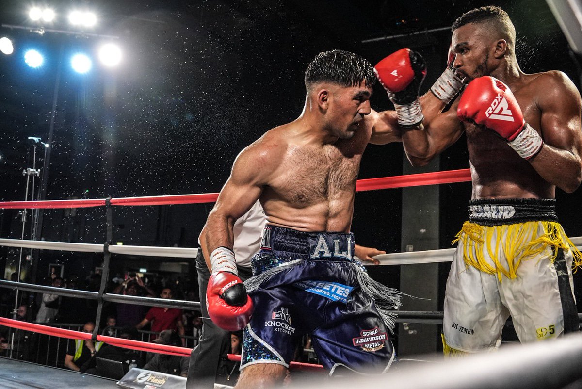 What a night! Faced a tough opponent and got the job done with a knockout 💥 Another step closer to history. Thank you to everyone supporting my journey We’re just getting started! 👊🏽  #DiabeticWarrior