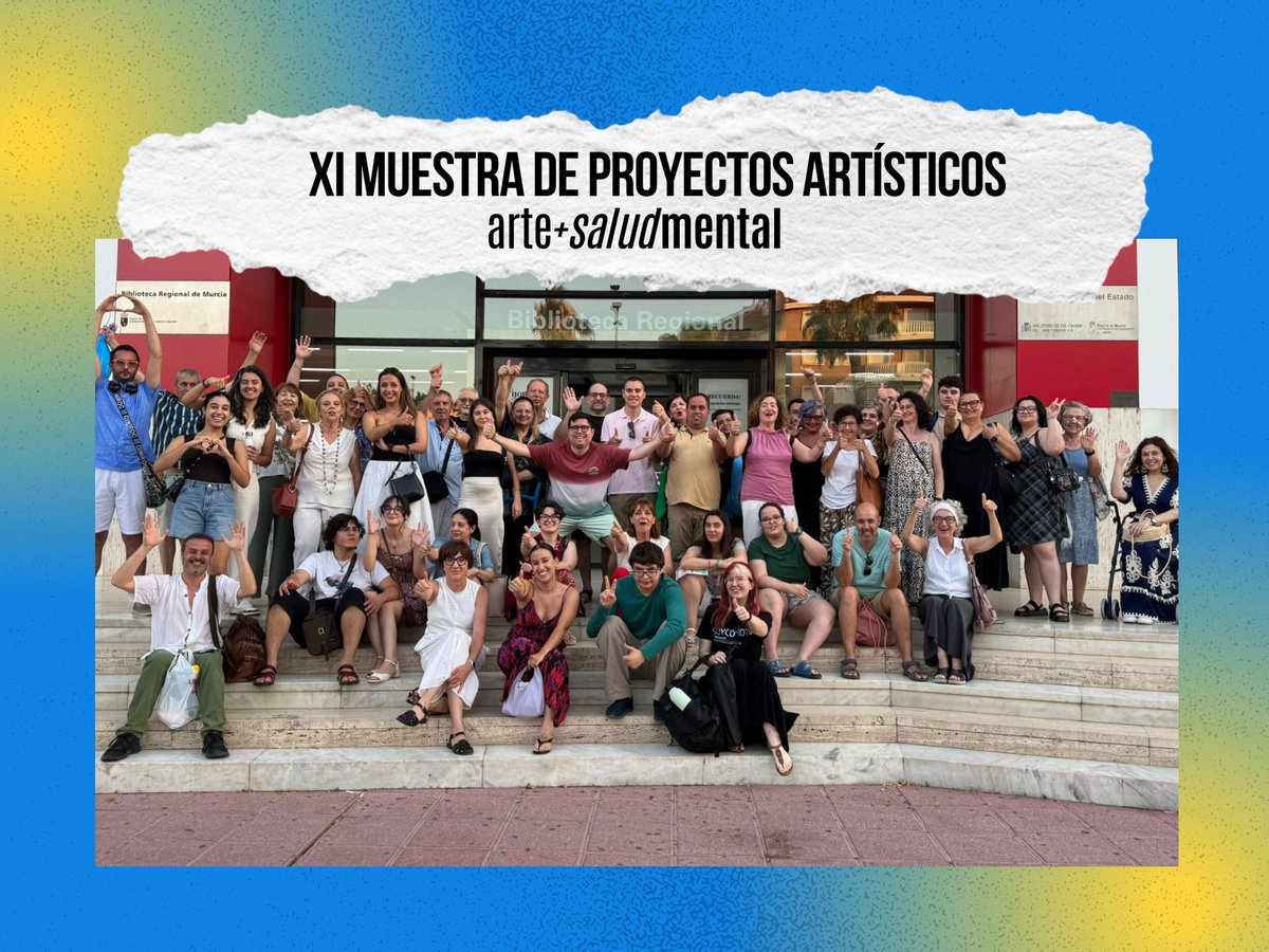 🩵 Queda inaugurada la XI muestra de proyectos artísticos “Arte + salud mental” 👏🏼

En la Biblioteca Regional se exhibirán los resultados de los distintos talleres de la Fundación 🫂

La noticia completa en fundacionsoycomotu.org/queda-inaugura…
