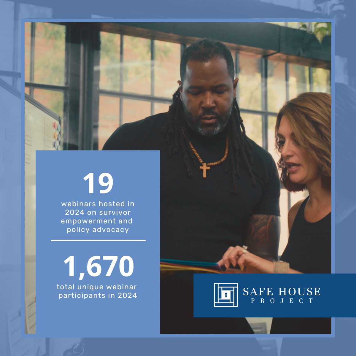 Join The Safe House Project and access the tools you need to create change. 

See upcoming webinars or view recordings: safehouseproject.org/webinars/
#SafeHouseProject #SurvivorSupport #EndTrafficking