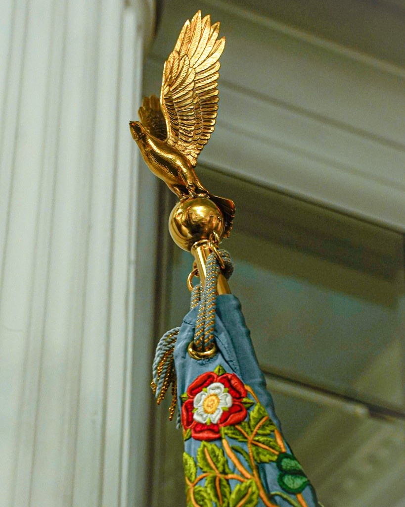 TheRAFClub's tweet image. No. 1 Group Standards
The Royal Air Force Club was honoured to host retired officers of No. 1 Group, joined by the Squadron Standards that represent the Group’s distinguished legacy.