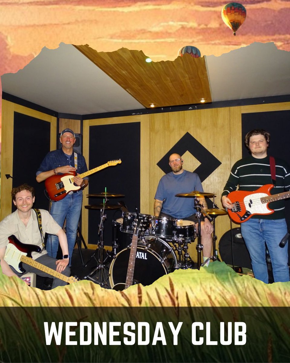 Say hello to Wednesday Club – a country rock quartet with bags of energy and a raw pub rock sound that’s made for festival vibes 🍻
It’s their Big Sky debut, and we can’t wait to welcome them to the Wold Top stage!

#BigSkyBeerFestival #WoldTopEvents #LiveMusicAndBeer