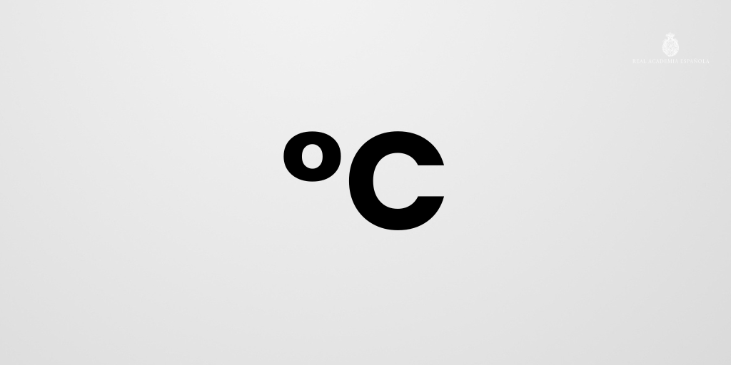 El símbolo de los grados de temperatura se escribe pegado a la cifra si no se menciona la escala en la que se mide («37º»), pero separado, y unido al símbolo de la escala, si esta se menciona («37 ºC»): ow.ly/zUlW50WkUNg.