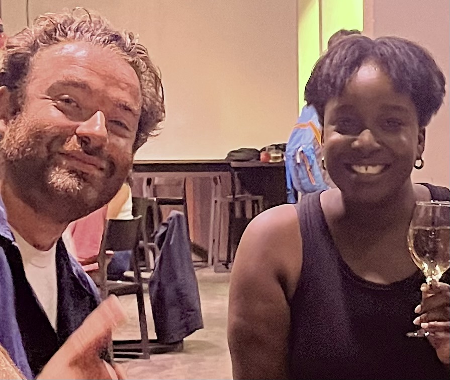 #MotivationMonday: #Bravery My cousin <a href="/Ffranciscodgf/">Francisco Garcia</a>'s partner @LollyAdefope took the lead role in #Echo at #JerwoodTheatre last week. She went onstage with just a mic, not knowing anything about what would happen, and followed instructions. It was beautiful. She was so brave! ❤️