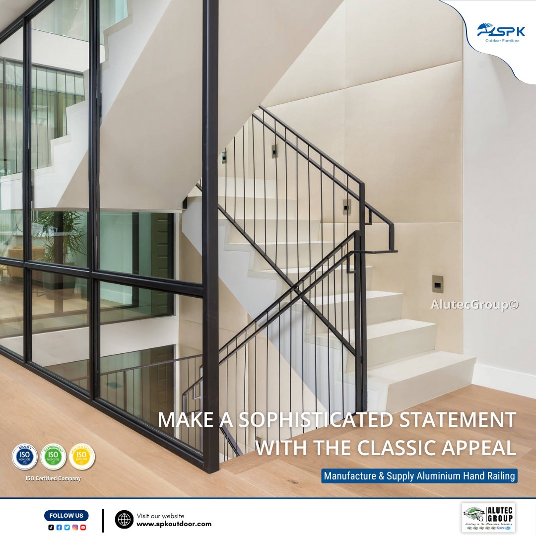 AlutecGroup's tweet image. Make a sophisticated statement with the classic appeal&quot; of SPK&apos;s aluminum handrails. Beauty meets strength! 💖 📱 Call 076 138 7452 or visit spkoutdoor.com to upgrade today! 🇱🇰 #alutecgroup #aluminumhandrails #classicelegance #handraildesigns #luxuryliving #srilankahomes