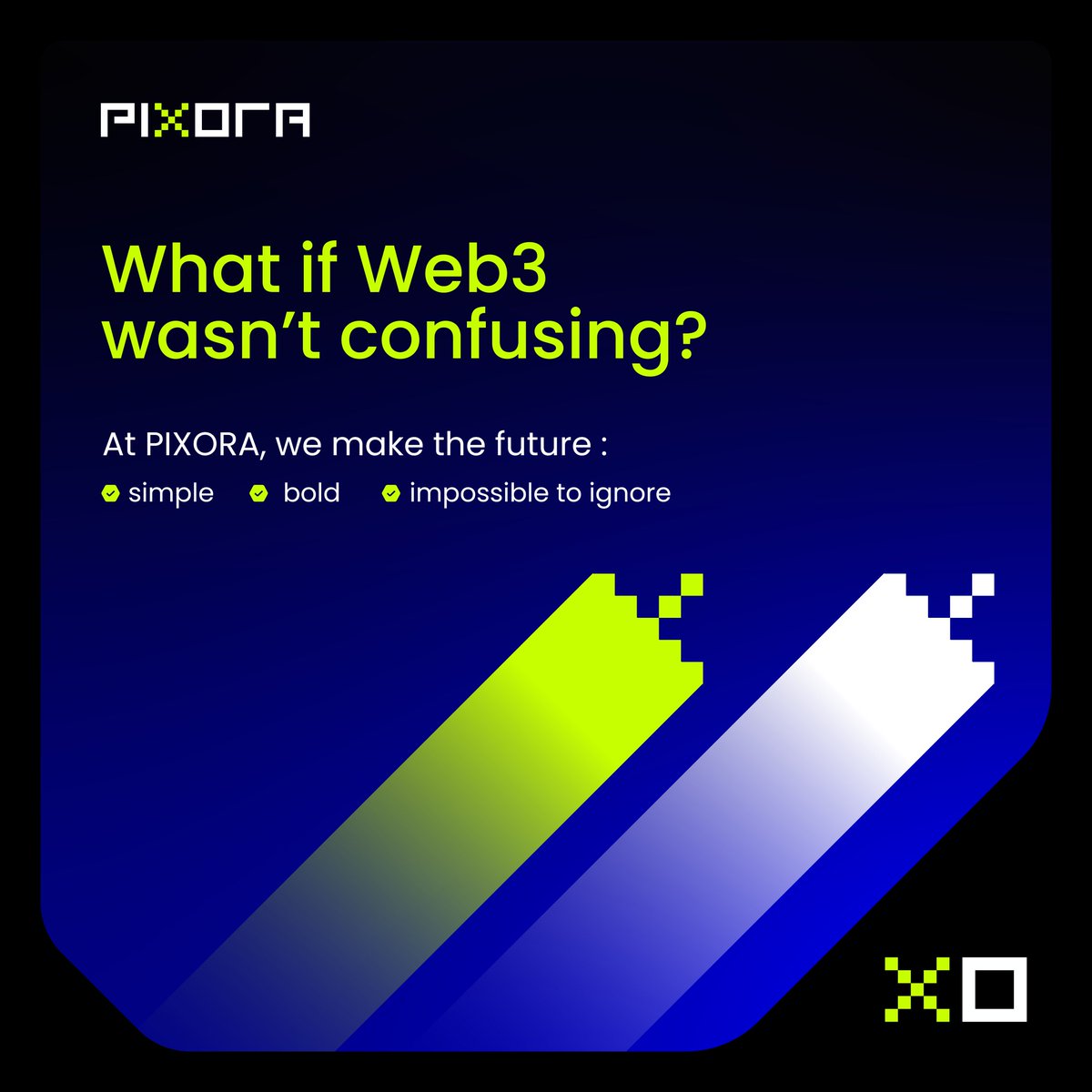 What if Web3 wasn’t confusing? At <a href="/Pixora_/">Pixora</a> , we make the future simple, bold &amp; impossible to ignore. 🚀

#Web3Simplified #PIXORA
