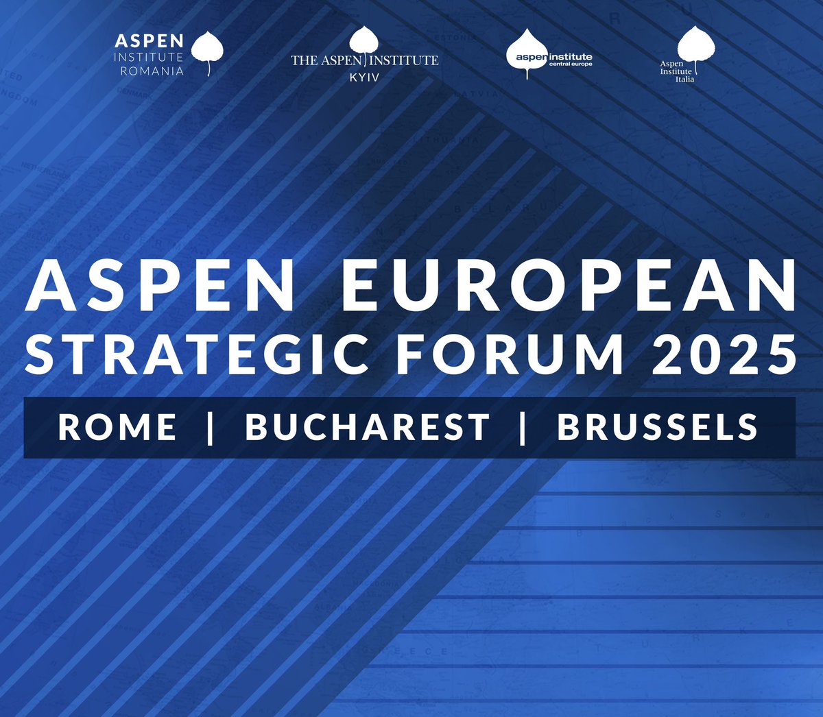 🚨 Aspen Institute Romania, with partners from Kyiv, Italy &amp; Central Europe, launches the Aspen European Strategic Forum — a new platform for bold, security-focused dialogue on Europe’s future.
🇮🇹 First stop: Rome, at #URC2025
📍 Next: Bucharest &amp; Brussels