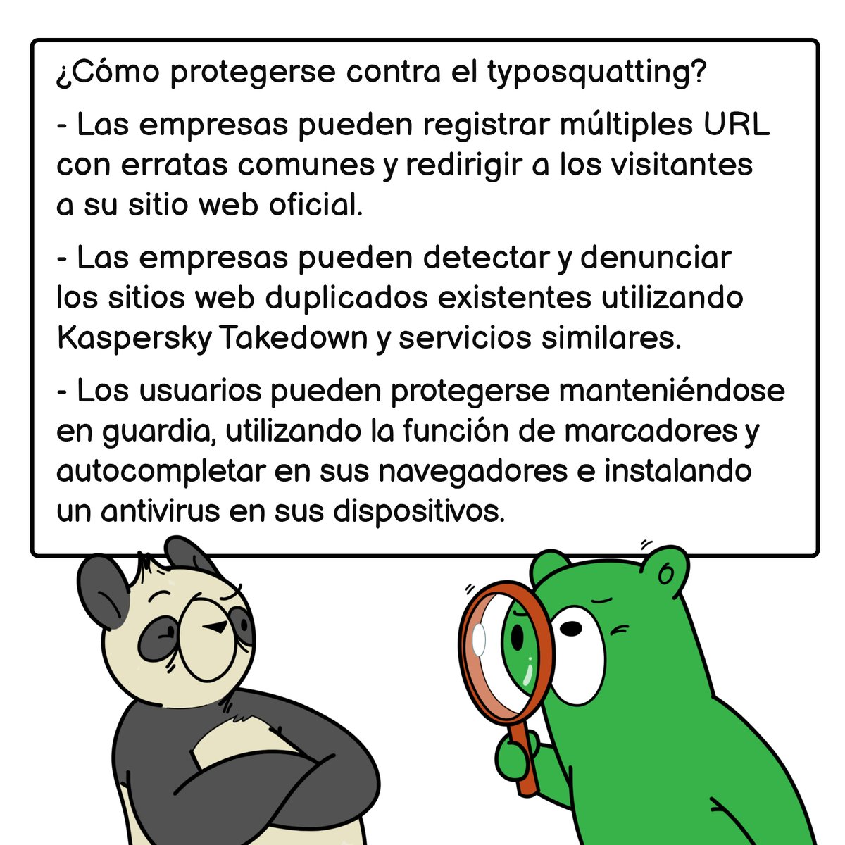 Seguro que alguna vez te has equivocado introduciendo la url en el navegador...  #typosquatting