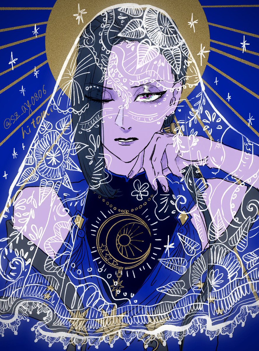 🎋なので、だいぶ前に描いたけど今でも気に入っている星送りｼﾞｬﾐｩ再掲する