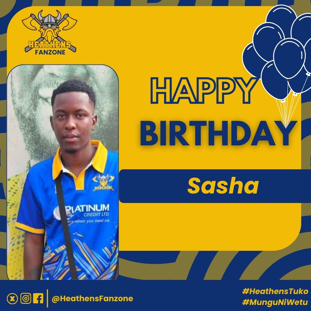 HeathensFanzone's tweet image. Happy birthday, Gideon @GideonSasha. As a dedicated fan of @HeathensRFC, We wish you a fantastic day. May your year be filled with as much power and precision as your plays in the stands. Enjoy your special day.