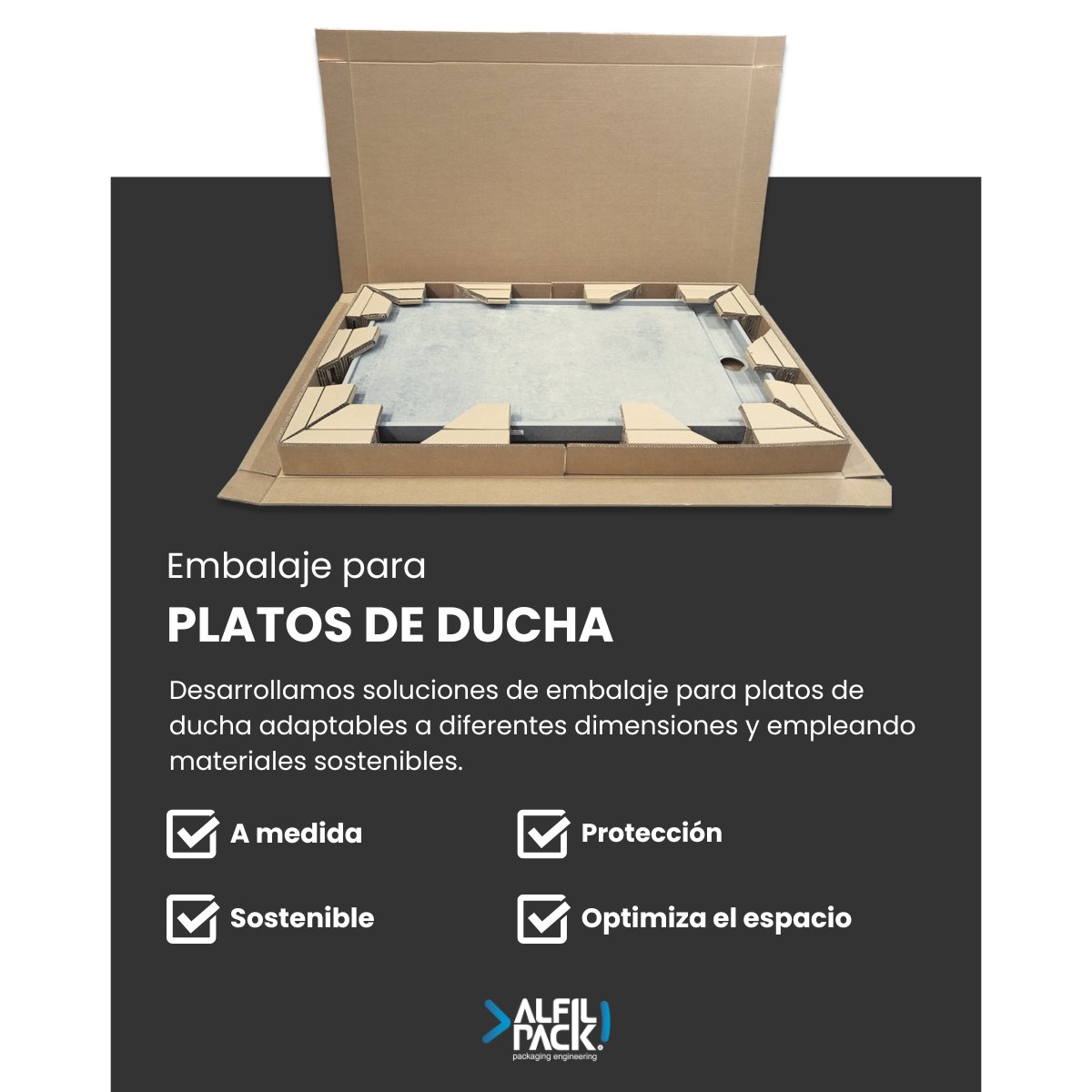 alfilpack's tweet photo. ➡️Alfilpack diseña embalajes a medida para la industria #cerámica, reduciendo roturas, costes y tiempos de carga. Soluciones personalizadas, ergonómicas y sostenibles que optimizan la logística y protegen el producto. #embalaje #logística #sostenibilidad #IDi https://t.co/kJ1jRwsfFH