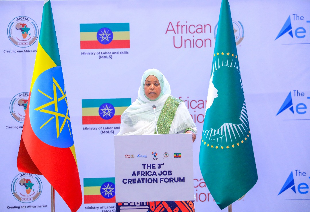 TemesgenTiru's tweet photo. Tomorrow’s Africa will be built by our collective efforts.

Today, in the beautiful city of Addis Ababa, we are proud to host the Third Africa Jobs Creation Forum — a key gathering to shape a more inclusive and prosperous future.

Africa is a continent full of youth and dreams. Our young people are not a burden. They are our strength. They are our promise. They represent the potential for growth and transformation. Ethiopia stands for that promise. We believe in Pan African unity and in the African Continental Free Trade Area as a pathway to shared progress.

Through our home grown economic reforms and Ten Year Plan, we are building a skilled workforce, empowering young people, advancing clean energy, modernizing agriculture, and developing Integrated Agro Industrial Parks. We are also implementing the Digital Ethiopia strategy and strengthening national capacity to be climate resilient, inclusive, and ready for the future.

With the Green Legacy Initiative, we are planting more than 40 billion trees — not just trees, but jobs and pride. Planted by the hands of both young and old.

The Third Africa Jobs Creation Forum is where we go beyond vision. It is where we turn plans into action, and action into lasting impact for skills development and shared prosperity across Africa.

Let it be African. Let it be global. Let it be ours. Let us move from vision to action. Let us move forward together — with unity, with courage, with hope. Let us give our young people the future they deserve.