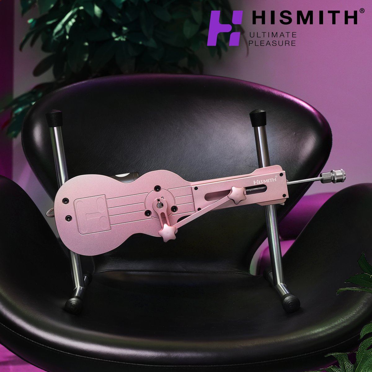The chair and the machine are a perfect match😎. #hismith