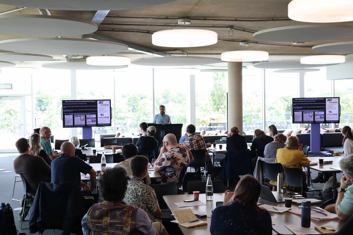 What does 'marginalised' mean in British history? 💬

Visiting Fellow <a href="/UniNorthants/">UniofNorthampton</a> Dr Liam Liburd has kickstarted the 1st session of a two-day conference - 'Voices of the Marginalised in History'.

More details here - and it's not too late to come along! bit.ly/4nyvzA4